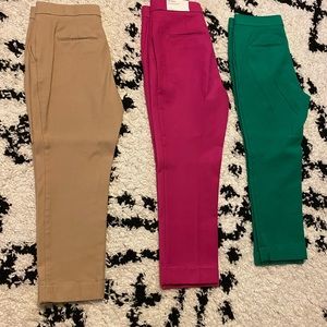 Anntaylor ankle pants green